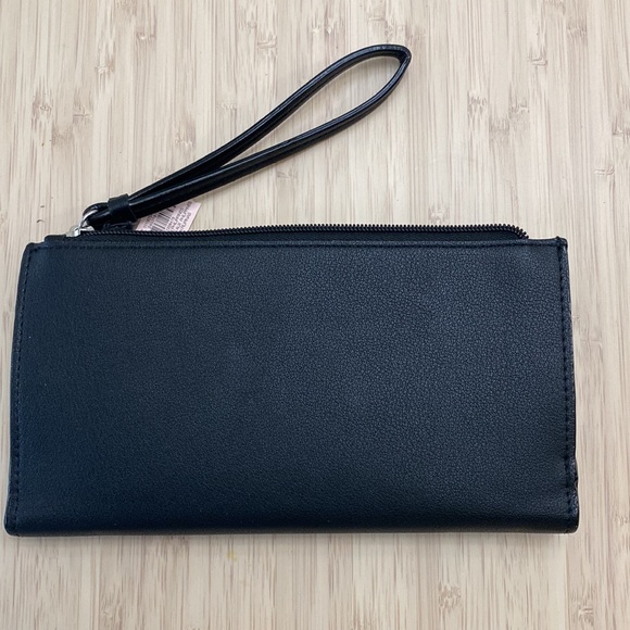 VICTORIA’S SECRET BLACK EYELET WALLET - Picture 3 of 4